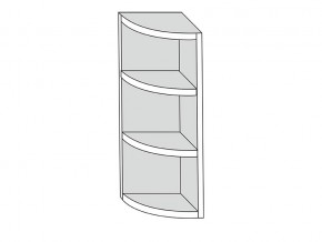 19.30.0р Полка угловая (h=913) радиусная  ЛДСП УНИ в Кусе - kusa.magazin-mebel74.ru | фото