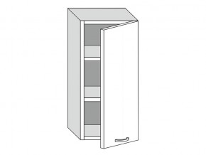 19.45.1 Шкаф настенный (h=913) на 450мм с 1-ой дверцей в Кусе - kusa.magazin-mebel74.ru | фото