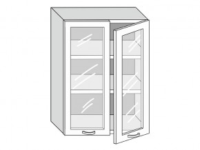 19.60.4 Шкаф настенный (h=913) на 600мм с 2-мя стек.дверцами в Кусе - kusa.magazin-mebel74.ru | фото
