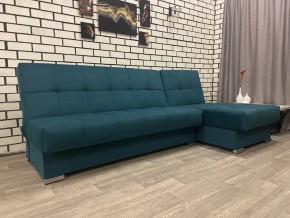 Диван Белиз с оттоманкой Velutta LUX 20 в Кусе - kusa.magazin-mebel74.ru | фото