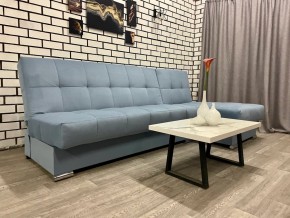 Диван Белиз с оттоманкой Velutta LUX 47 в Кусе - kusa.magazin-mebel74.ru | фото