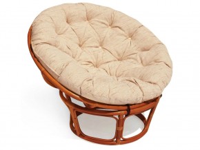 Кресло Papasan 23/01 W с подушкой Cognac, ткань Старт в Кусе - kusa.magazin-mebel74.ru | фото