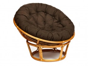 Кресло Papasan 23/01 W с подушкой Honey, ткань Коричневый в Кусе - kusa.magazin-mebel74.ru | фото