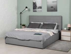 Кровать двойная Амалия 180 RUDY-2 1501 A1 color 20 серебристый серый в Кусе - kusa.magazin-mebel74.ru | фото