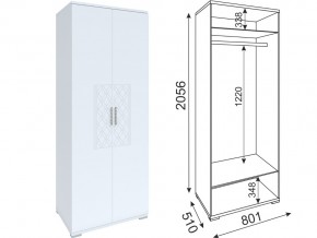 М01 Шкаф двухдверный в Кусе - kusa.magazin-mebel74.ru | фото