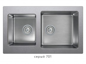 Мойка комбинированная Tolero twist TTS-840 Серый 701 в Кусе - kusa.magazin-mebel74.ru | фото