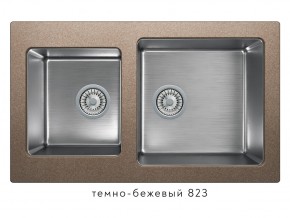 Мойка комбинированная Tolero twist TTS-840 Темно-бежевый 823 в Кусе - kusa.magazin-mebel74.ru | фото