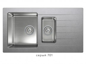 Мойка комбинированная Tolero twist TTS-890 Серый 701 в Кусе - kusa.magazin-mebel74.ru | фото