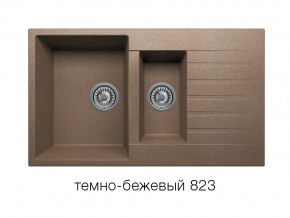 Мойка кварцевая Tolero R-118 Темно-бежевый 823 в Кусе - kusa.magazin-mebel74.ru | фото