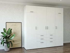 Шкаф распашной 2400Б Жемчуг в Кусе - kusa.magazin-mebel74.ru | фото