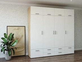 Шкаф распашной 2400К Жемчуг в Кусе - kusa.magazin-mebel74.ru | фото