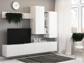 Стенка НМ-001 Сканди МДФ фасад белый в Кусе - kusa.magazin-mebel74.ru | фото